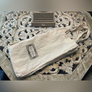 Gucci 100% Cotton Small Dust Bag Little Tote